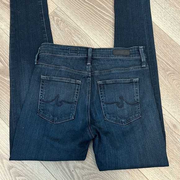 AG Jeans Farrah High Rise Skinny Blue Size 27 Denim - Picture 5 of 5